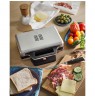 Toaster for sandwiches WMF Lono 415150011 (800W, silver color)