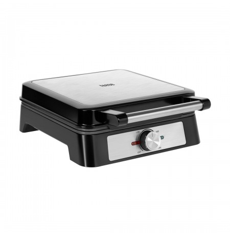 TEESA Waffle Iron, 4 Waffles, 1600W, Inox , Power Adjustable