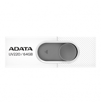 ADATA | UV220 | 64 GB | USB 2.0 | White/Gray