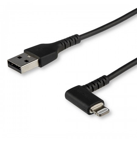 ANGLED LIGHTNING TO USB CABLE/.