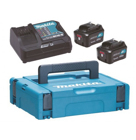 MAKITA POWER KIT 12V (BL1041Bx2+DC10SB) MAKPAC