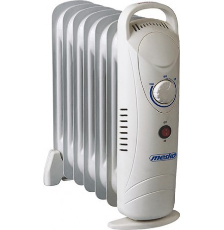 Mesko MS7804 electric space heater Oil electric space heater Indoor White 700 W