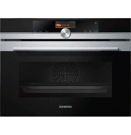 Siemens iQ700 CS636GBS2 oven 47 L A+ Black, Stainless steel