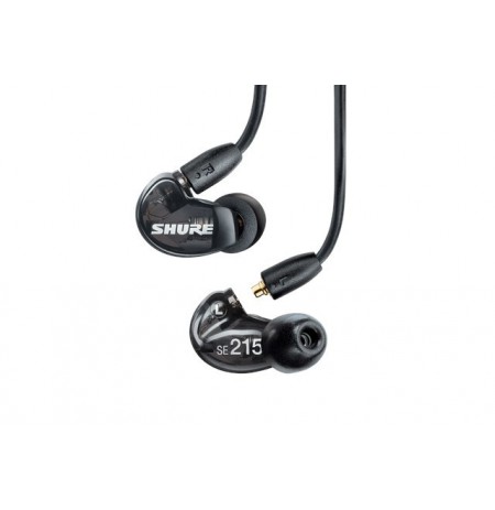 Shure AONIC 215 - in-ear headphones with single transducer and 3.5mm cable (black)