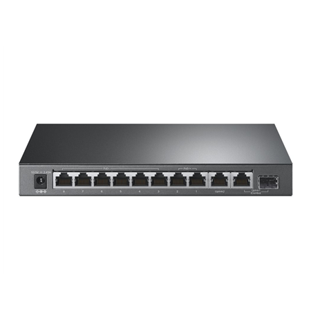 TP-LINK | 10-Port Gigabit Desktop Switch with 6-Port PoE+ and 2-Port PoE++ | TL-SG1210PP | Unmanaged | Desktop