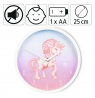 Hama 00186426 Child wall clock Magical Unicorn