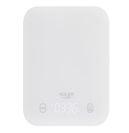 Adler Kitchen Scale | AD 3181w | Graduation 1 g | Display type LED | White