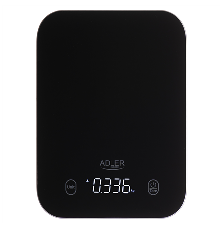 Adler Kitchen Scale | AD 3181b | Graduation 1 g | Display type LED | Black