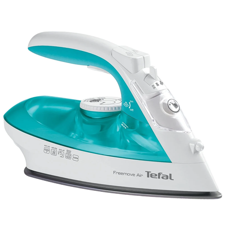 TEFAL Freemove Air Wireless Steam Iron | FV6520 | Steam Iron | 2400 W | Water tank capacity 250 ml | Continuous steam 25 g