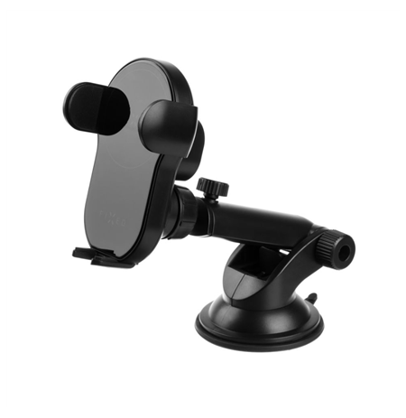 Fixed Automatic car phone holder | Matic XL | Holder | For phones with a width of 6-8 cm | Black