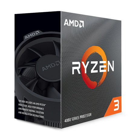 AMD | Ryzen 3 4100 | 3.8 GHz | AM4 | Processor threads 8 | AMD | Processor cores 4