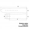 Vostok Europe Systema Periodicum Laikrodžio dirželis VE-PERIOD-19(W).24.W - 723