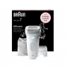 Braun Epilator | SE7-041 Silk épil 7 | Number of power levels 2 | Wet & Dry | White/Silver