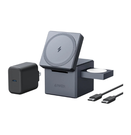 Anker Magnetic Wireless 3-in-1 Cube with MagSafe (15W) | Y1811G11