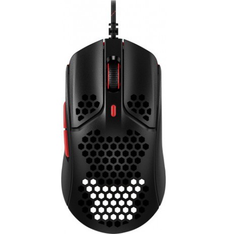 HyperX Pulsefire Haste Laidinė žaidimų pelė, 16000 DPI, RGB Lighting, Black-Red