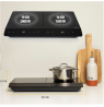 Tristar Table Hob | IK-6162 | Number of burners/cooking zones 2 | Black | Induction