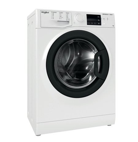 Whirlpool Washing machine | WRSB 7259 WB EU | Energy efficiency class B | Front loading | Washing capacity 7 kg | 1200 RPM | Dep