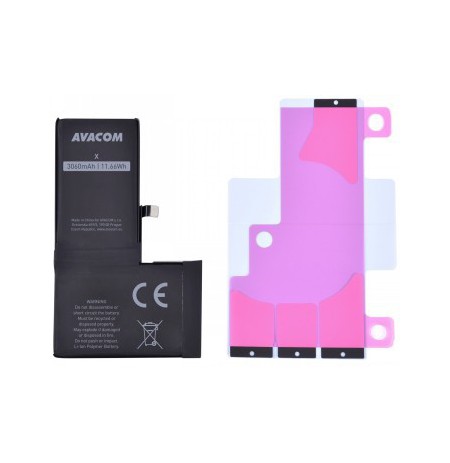 AVACOM BATTERY FOR APPLE IPHONE X - HIGH CAPACITY, LI-ION 3,81V 3060MAH (REPLACE OF 616-00346)