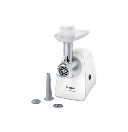 Bosch | Meat mincer SmartPower | MFW2510W | White | 350 W | Number of speeds 1 | 2 Discs: 3.8 and 8 mm