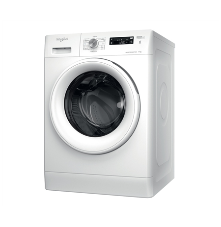 Whirlpool Washing machine | FFS 7469 W EE | Energy efficiency class A | Front loading | Washing capacity 7 kg | 1400 RPM | Depth