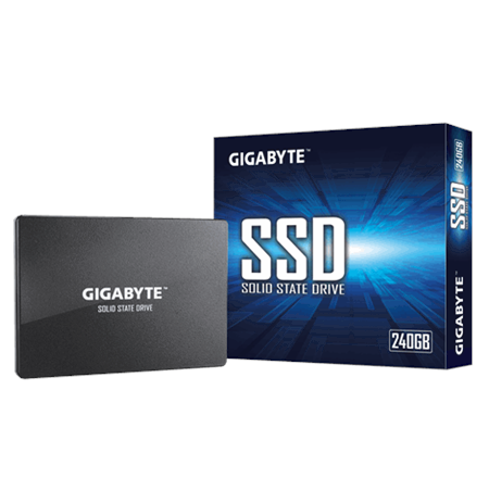 Gigabyte | GP-GSTFS31240GNTD | 240 GB | SSD form factor 2.5-inch | Solid-state drive interface SATA | Read speed 500 MB