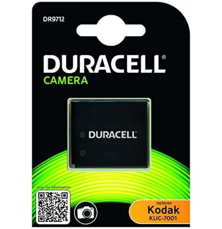 Duracell Li-Ion battery 700mAh for Kodak KLIC-7001