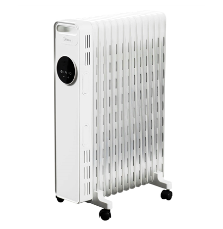 Midea Oil Radiator Heater | NY2513-22MR | Oil Radiator | 2500 W | Number of power levels 3 | Suitable for rooms up to 35 m² | W