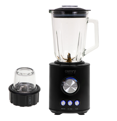 Camry Blender | CR 4088 | Tabletop | 1800 W | Jar material Glass | Jar capacity 1.5 L | Ice crushing | Piano Black