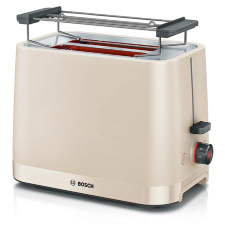 Bosch Compact Toaster | TAT3M127 MyMoment | Number of slots 2 | Housing material Plastic | Beige