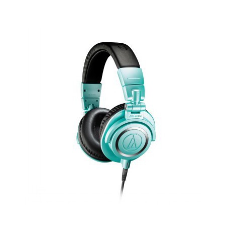 AUDIO-TECHNICA PROFESSIONAL MONITOR HEADPHONES ATH-M50XIB, ICE BLUE *LIMITED EDITION*