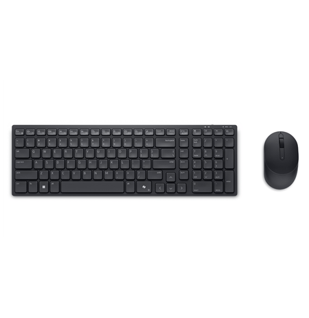 Dell Silent Keyboard and Mouse | KM555 | Keyboard and Mouse Set | Wireless | Lithuanian (QWERTY) | Black | 2.4 GHz