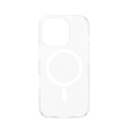 CARE Flagship Case | Back cover | Apple | iPhone 16 Pro | Recycled plastic | White | Urban Combat Star Lit with MagSafe