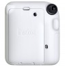 Fujifilm Instax mini 12 camera Clay White + Instax Mini Glossy (10pl) + dėklas