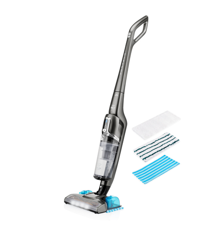 ETA Vacuum Cleaner | ETA624590000 FORTELO | Cordless operating | Handstick | 100-240 V | Operating time (max) 50 min | Grey | Wa