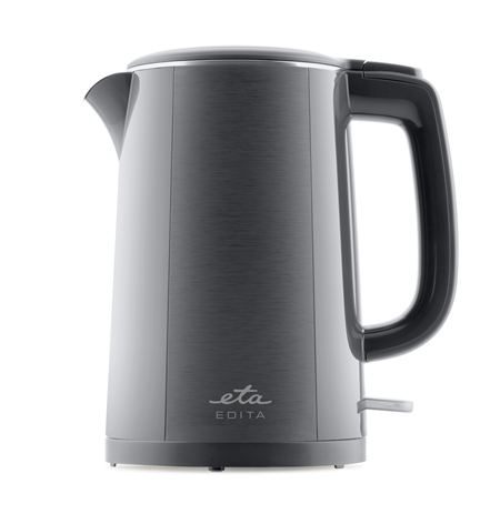 ETA Kettle | ETA859590020 EDITA | Electric | 2200 W | 1.5 L | Stainless steel | 360° rotational base | Gray