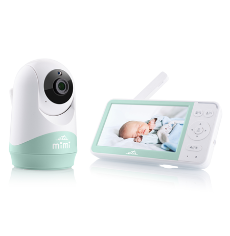 ETA | Baby Monitor | ETA530690000 MIMI | Flexible camera | White/Green