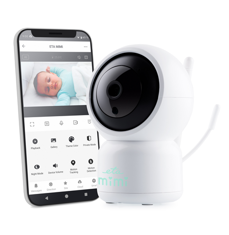 ETA | Baby Monitor | ETA630690000 MIMI | Flexible camera | White