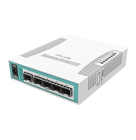 MikroTik | Cloud Router Switch | CRS106-1C-5S | Web Management | Desktop | SFP ports quantity 5 | 12 month(s) | 12 month(s)