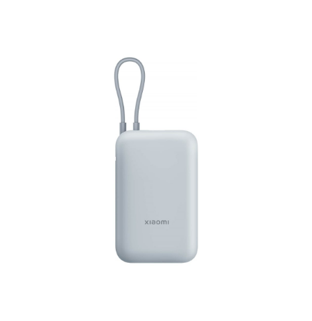 Xiaomi Power Bank (Integrated Cable) | 10000 mAh | USB-A/USB-C/USB-C cable | Ice Blue