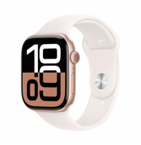 Apple Watch Series 10 | Smart watch | GPS (satellite) | Always-On Retina | Waterproof | Rose Gold