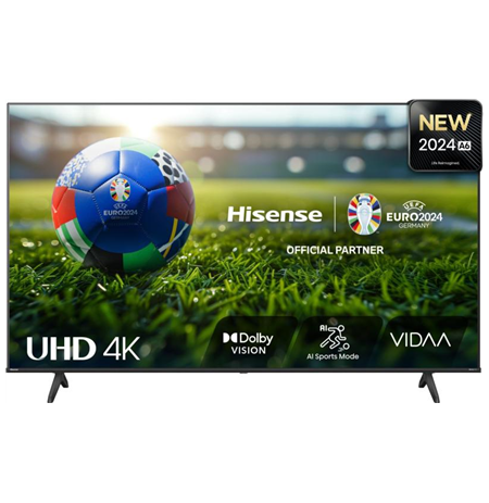 Hisense UHD Smart TV | 85A6N | 85" | Smart TV | VIDAA OS | UHD | Black