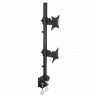 Dual Desk Mount 2x LED/LCD 13-27 Inch 20kg Vertical