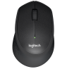 LOGITECH B330 Silent Plus Mouse optical 3 buttons wireless 2.4 GHz USB wireless receiver