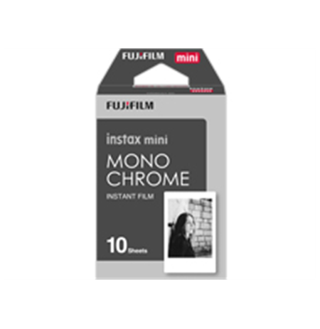 Fujifilm Instax Mini Monochrome (10pl) Instant Film Quantity 10, 54 x 86 mm