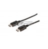 Digitus | DisplayPort Connection Cable | Black | DP male | DP male | DP to DP | 1 m