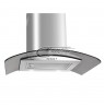 Cooker hood chimney AKPO WK-4 LARGO ECO 60 INOX (399,1 m3/h, 600mm, inox color)