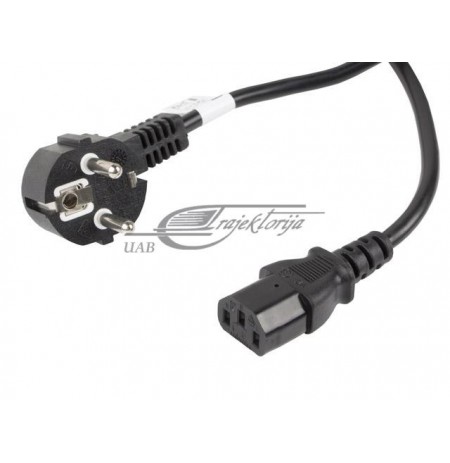 LANBERG POWER CORD VDE CEE 7/7 -daugiau  C13 10M