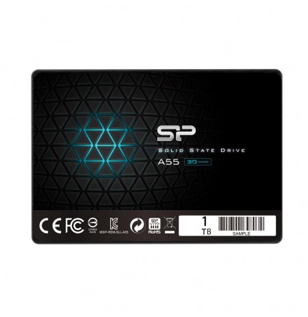 Silicon Power SSD Ace A55 1TB 2.5'', SATA III 6GB/s, 560/530 MB/s, 3D NAND