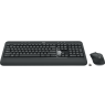 Logitech MK540 ADVANCED Wireless Keyboard and Mouse Combo, Black, US