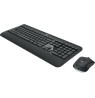 Logitech MK540 ADVANCED Wireless Keyboard and Mouse Combo, Black, US